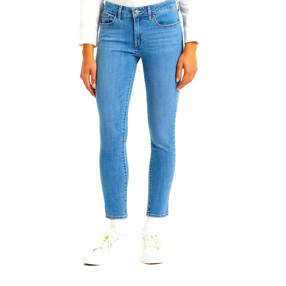Levi's Women's 711 Skinny Jeans Light Wash Size 30W 28L